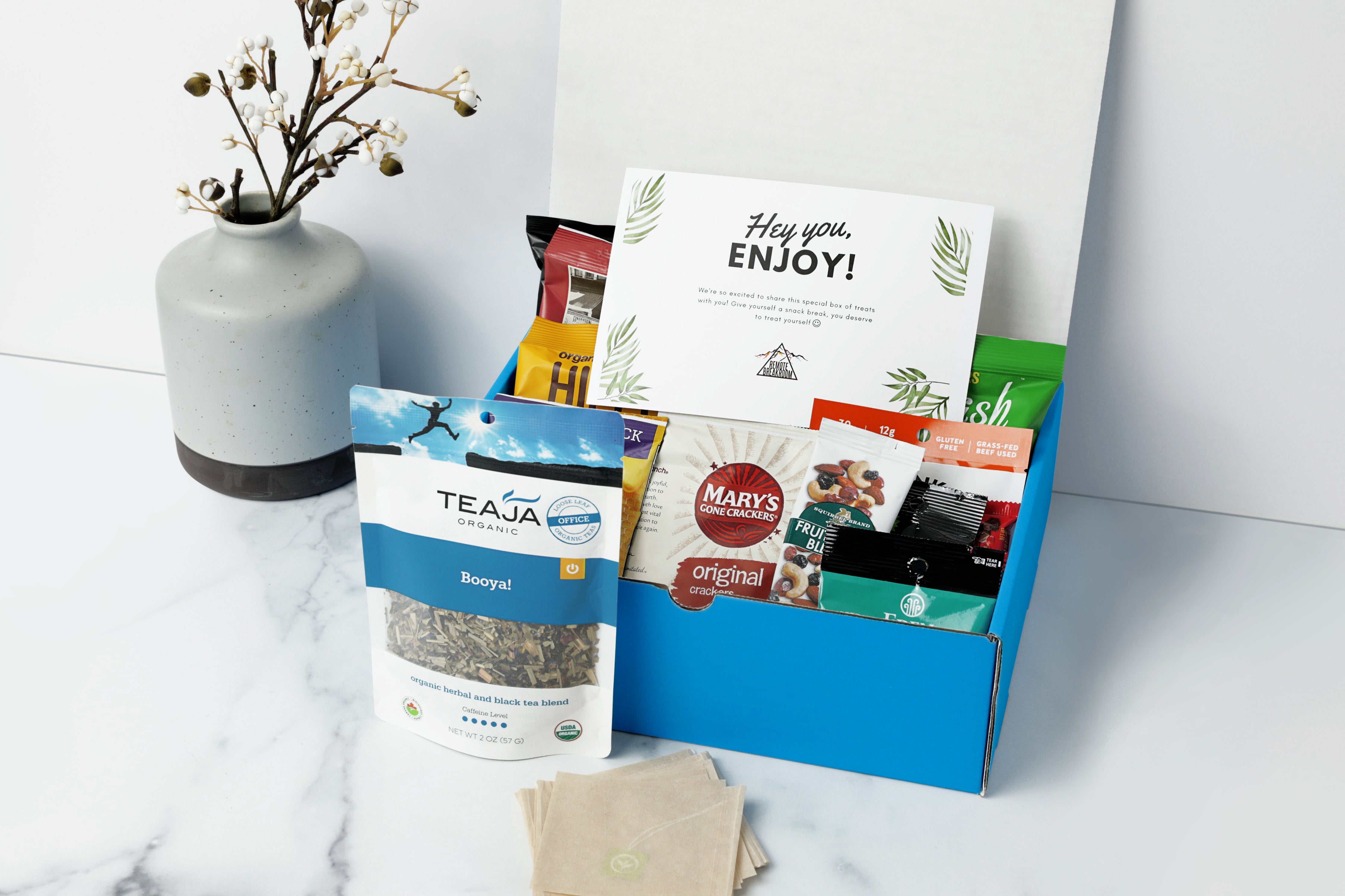 Snacks & Loose Leaf Tea Box - Remote Breakroom